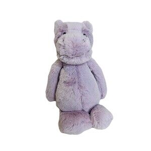 Jellycat Purple Hippo Stuffed Animal